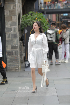 编码2292肉丝高跟美腿连衣裙