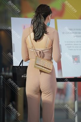 【J3004】肉色紧身裤小姐姐