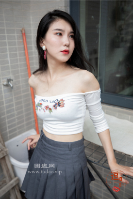 编码0289灰色短裙肉丝美脚香肩