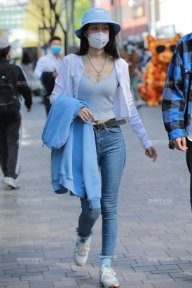 【玻璃赛帖】紧身蓝牛女友